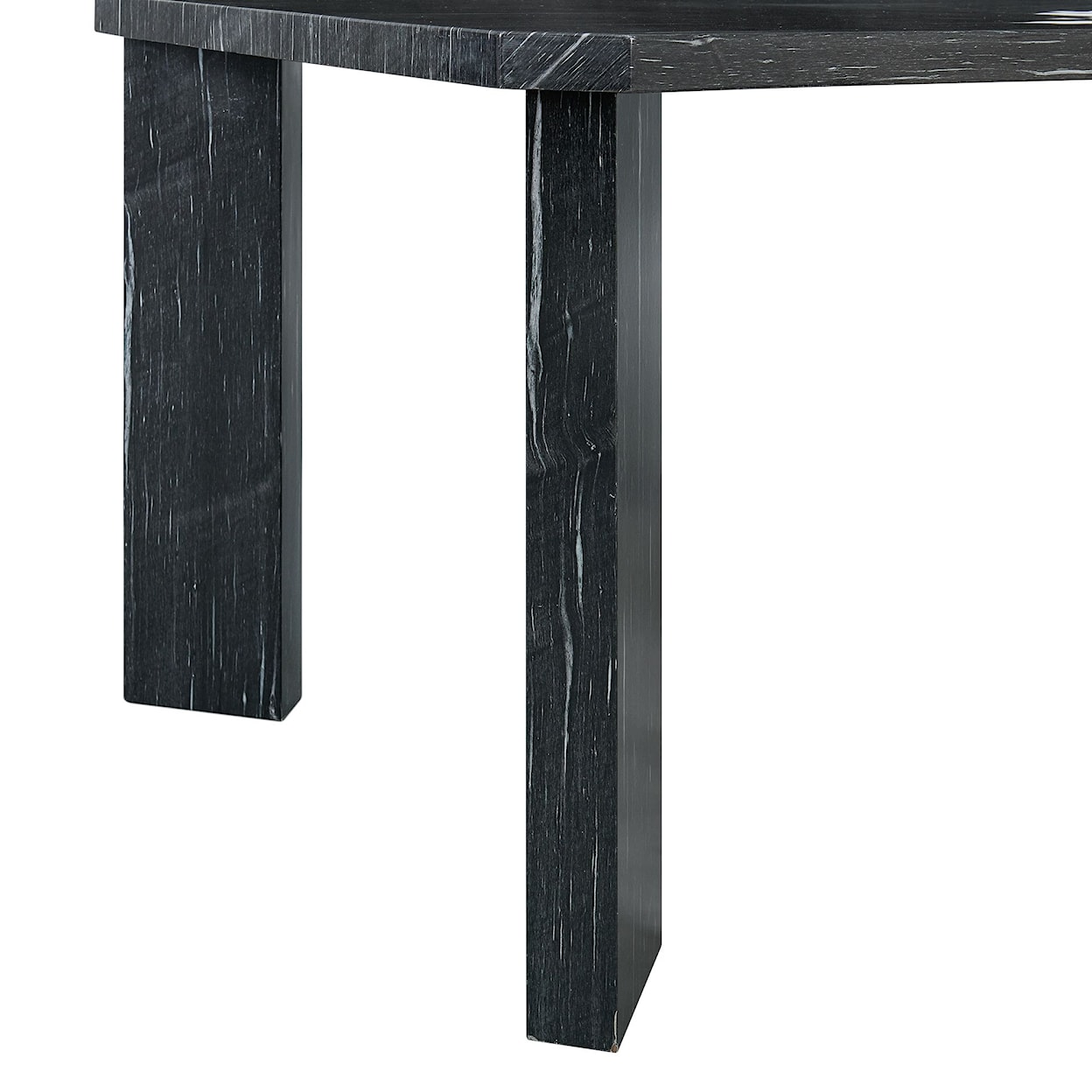 Elements International Bellino BELLINO BLACK DINING TABLE |