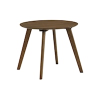 Mid-Century Modern Round End Table