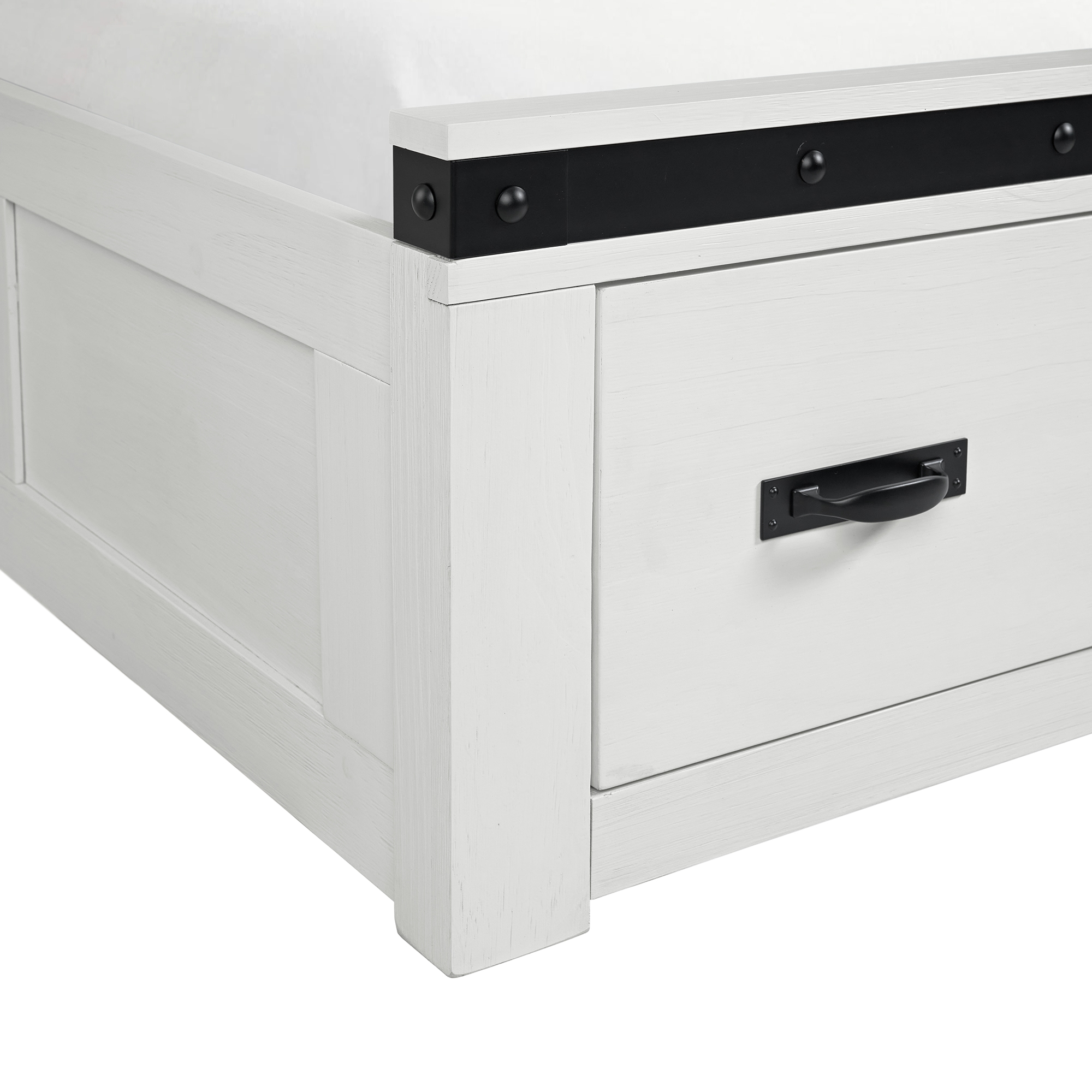 Full Platform Storage Bed