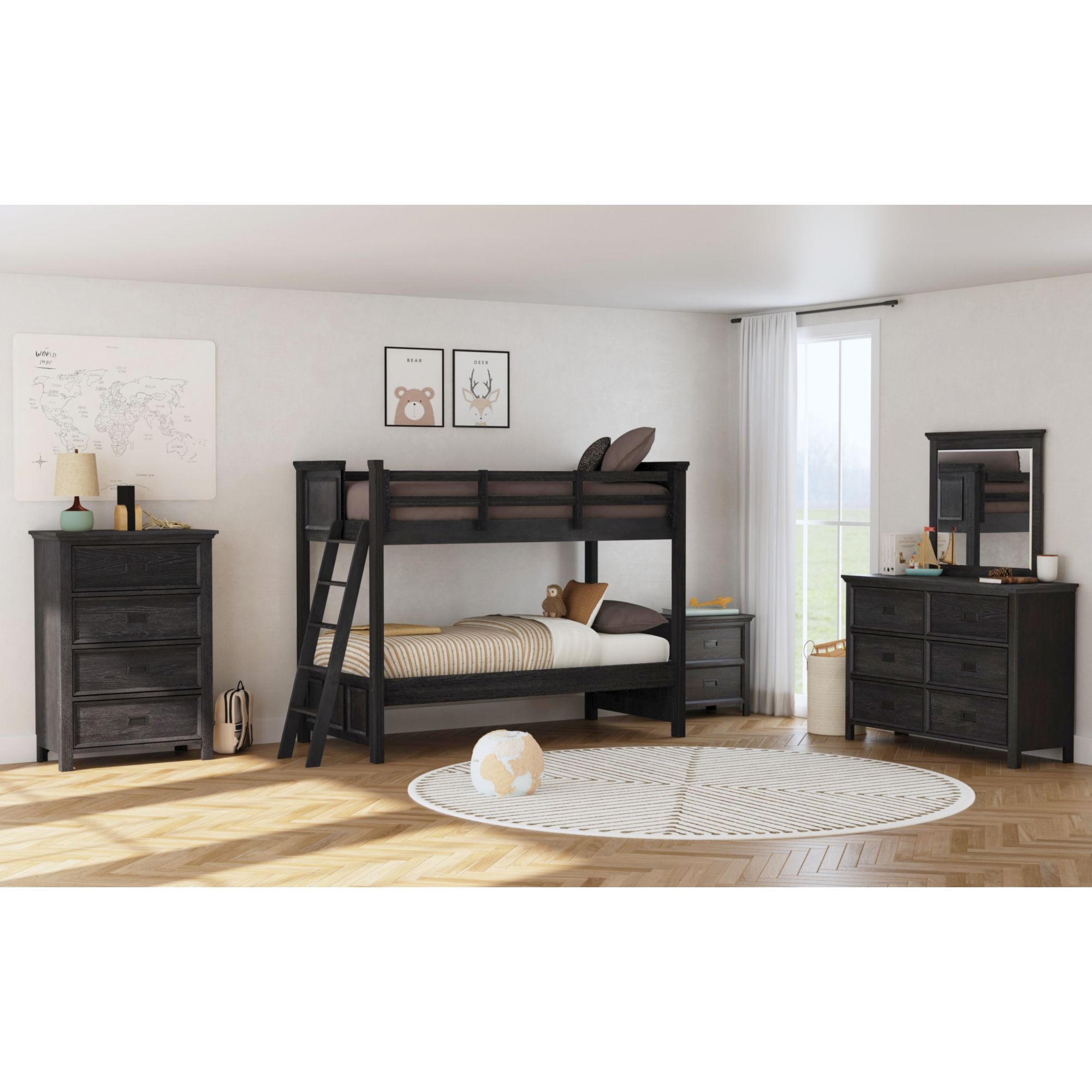 Twin/Twin Bunk Bed