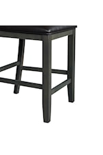 Elements International Amherst Transitional Round Standard Height Dining Table