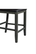 Elements International Amherst Transitional Round Standard Height Dining Table