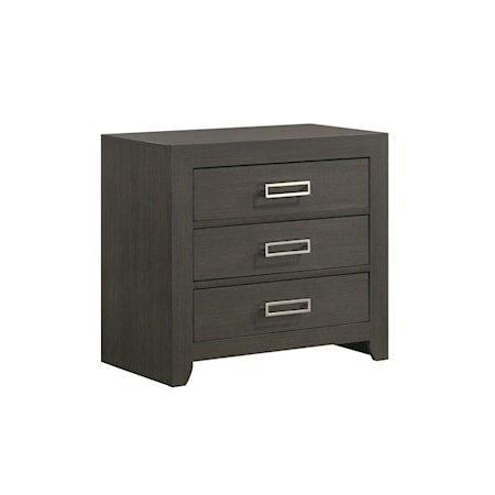 Three-Drawer Nightstand