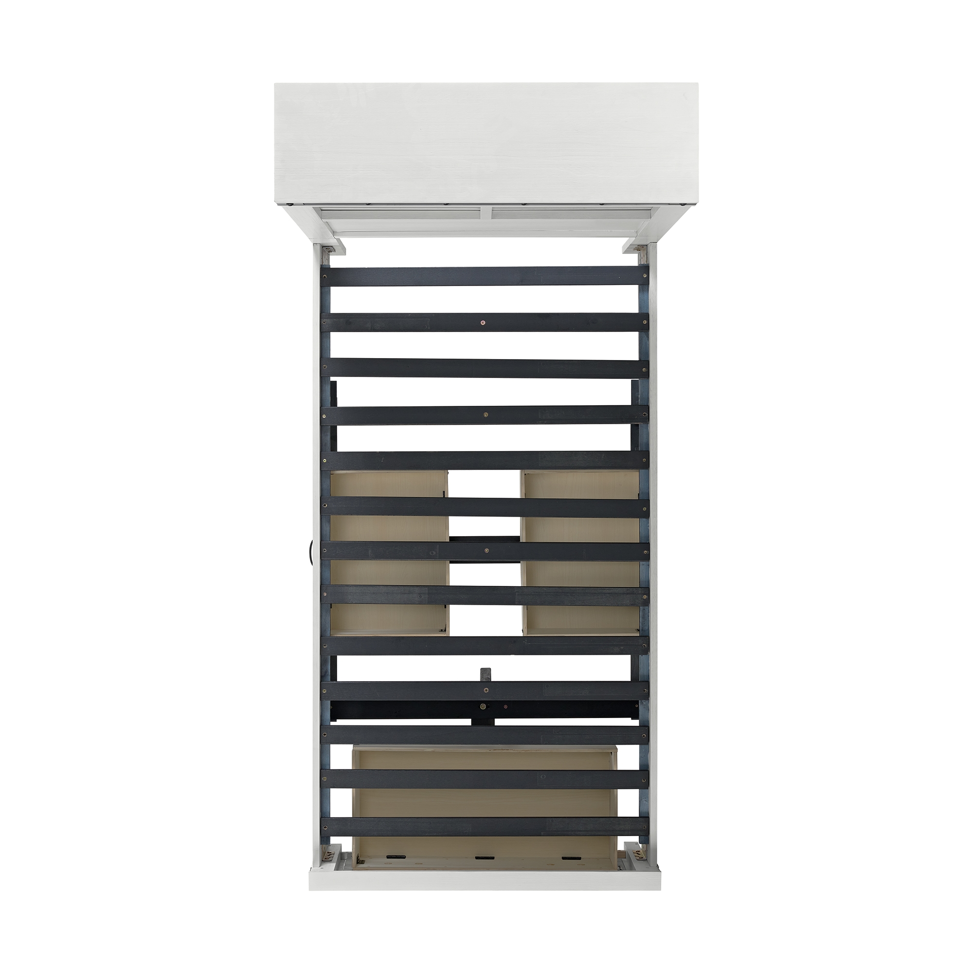 Elements International Wade Twin Platform Storage Bed