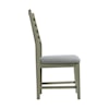 Elements International Zig Upholstered Side Chair