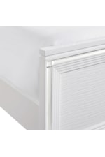 Elements International Twenty Nine Chest White with Lift Top Mirror