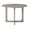 Elements International Marly Round Counter Height Table w/ Lazy Susan