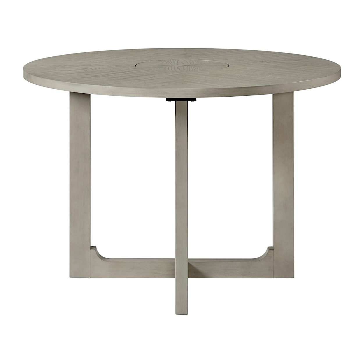 Elements Marly Round Counter Height Table w/ Lazy Susan