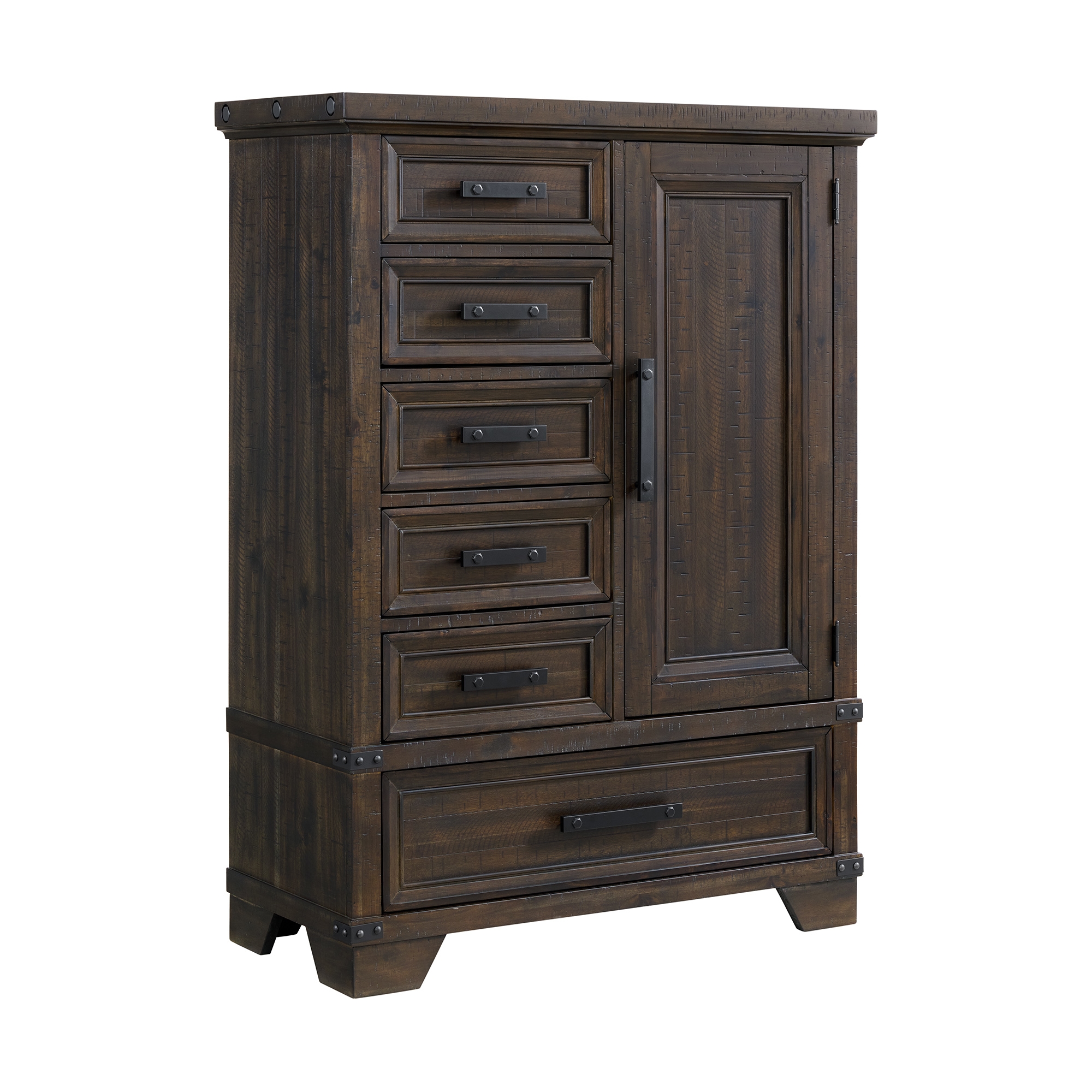 6-Drawer Door Chest