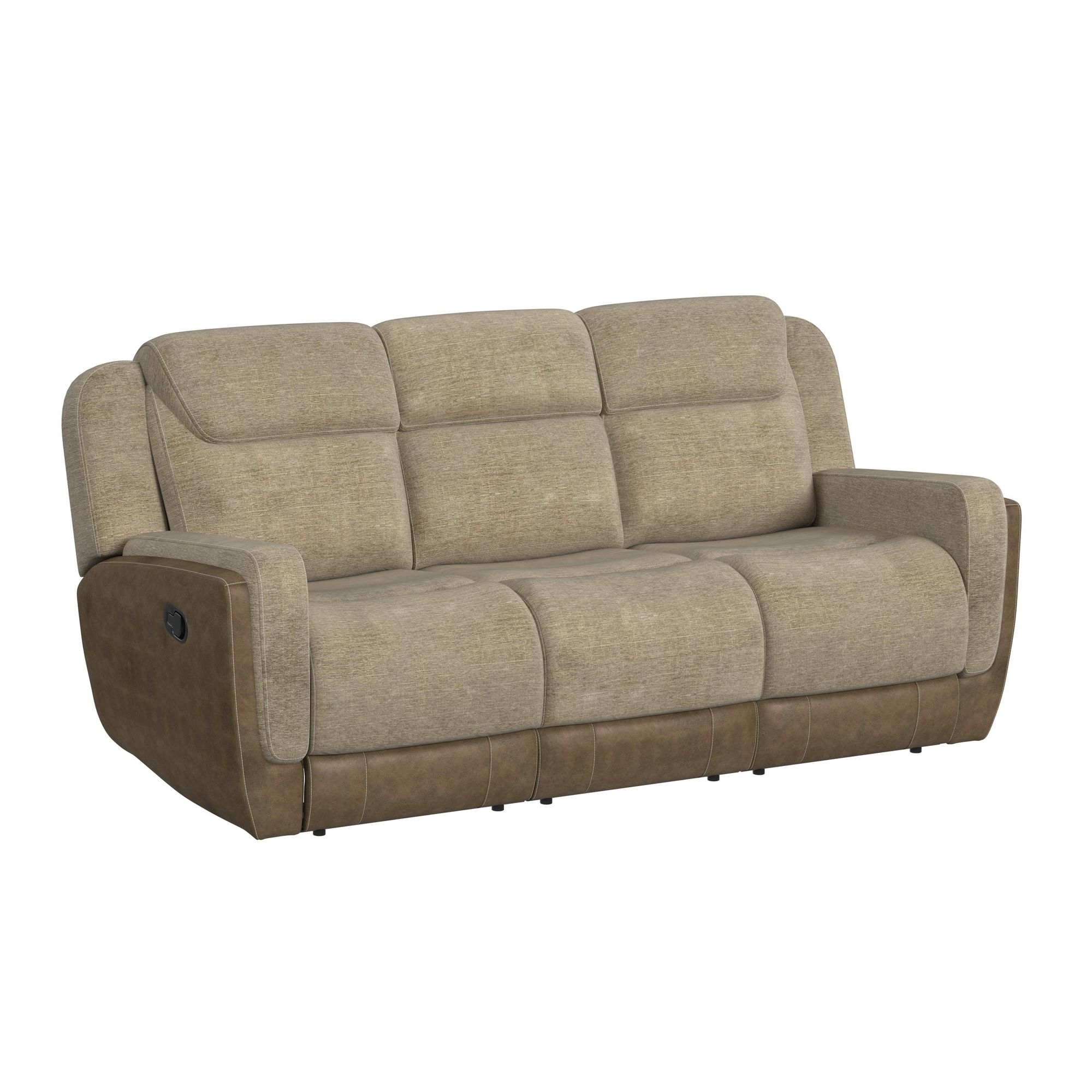 Elements International hornet Hornet Motion Sofa In Rancho Beige