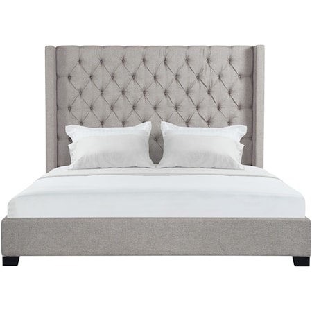 King Bed in Heirloom Grey