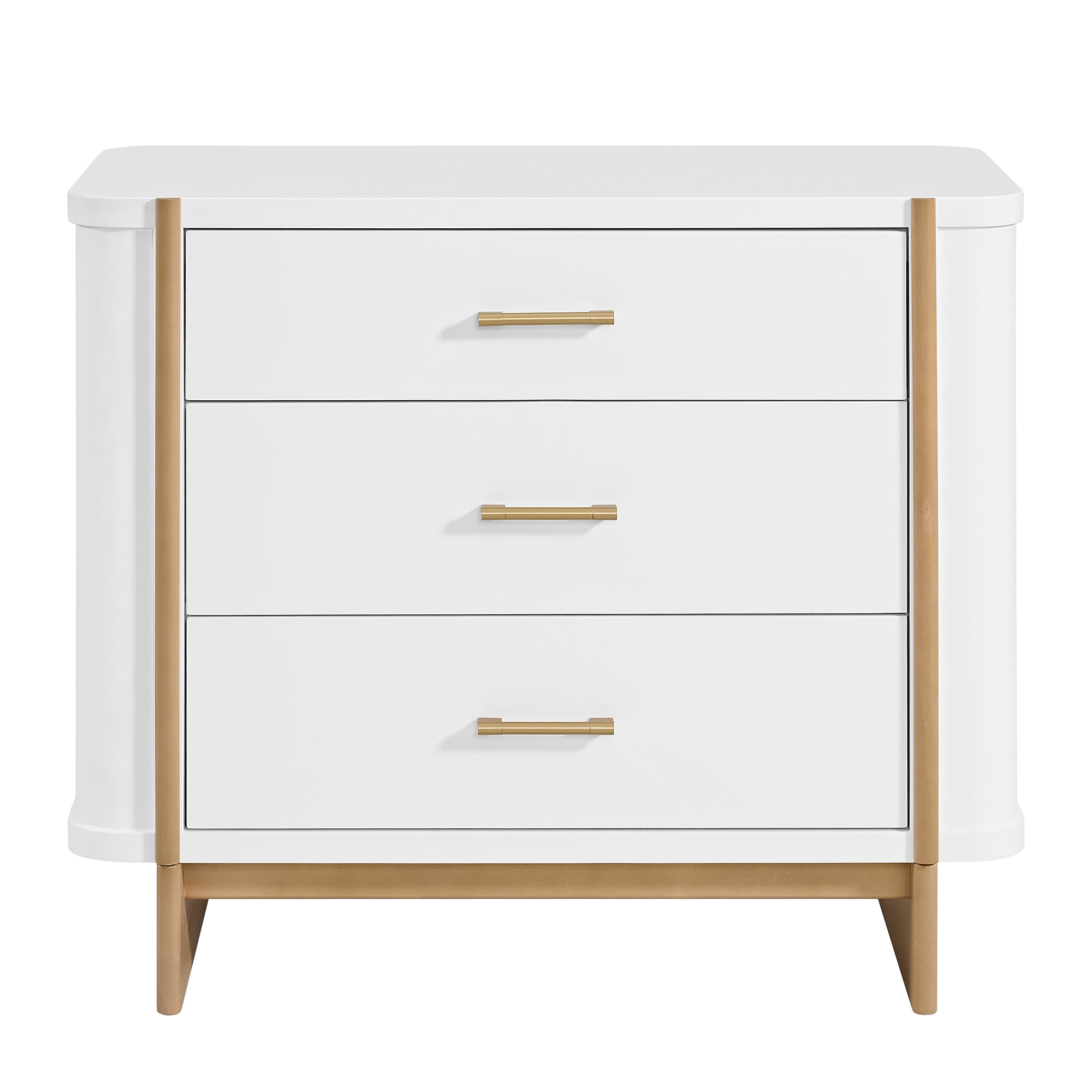 3-Drawer Dresser In White
