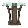 Elements Dapper Square End Table