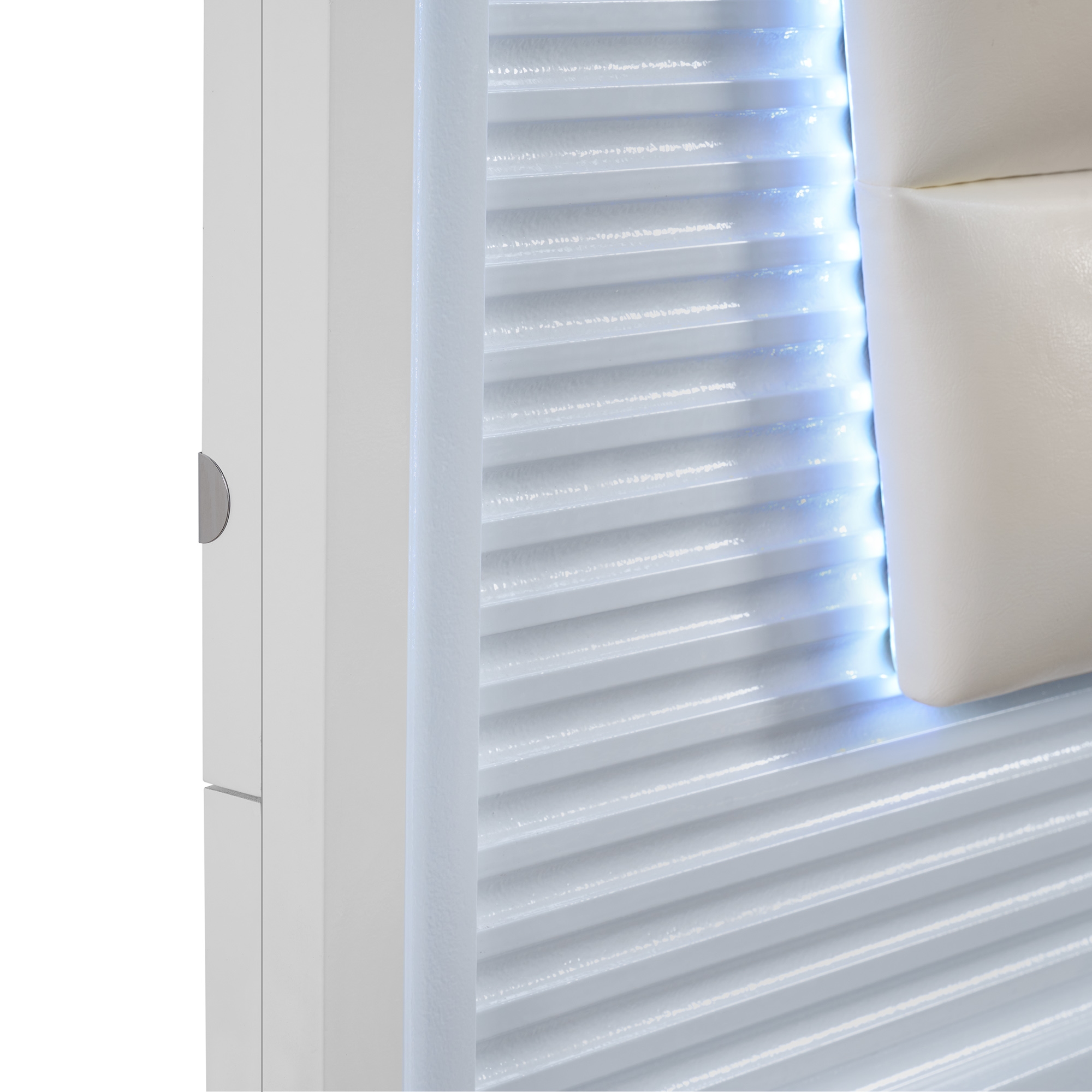 Elements International Denmark Queen Upholstered Bed