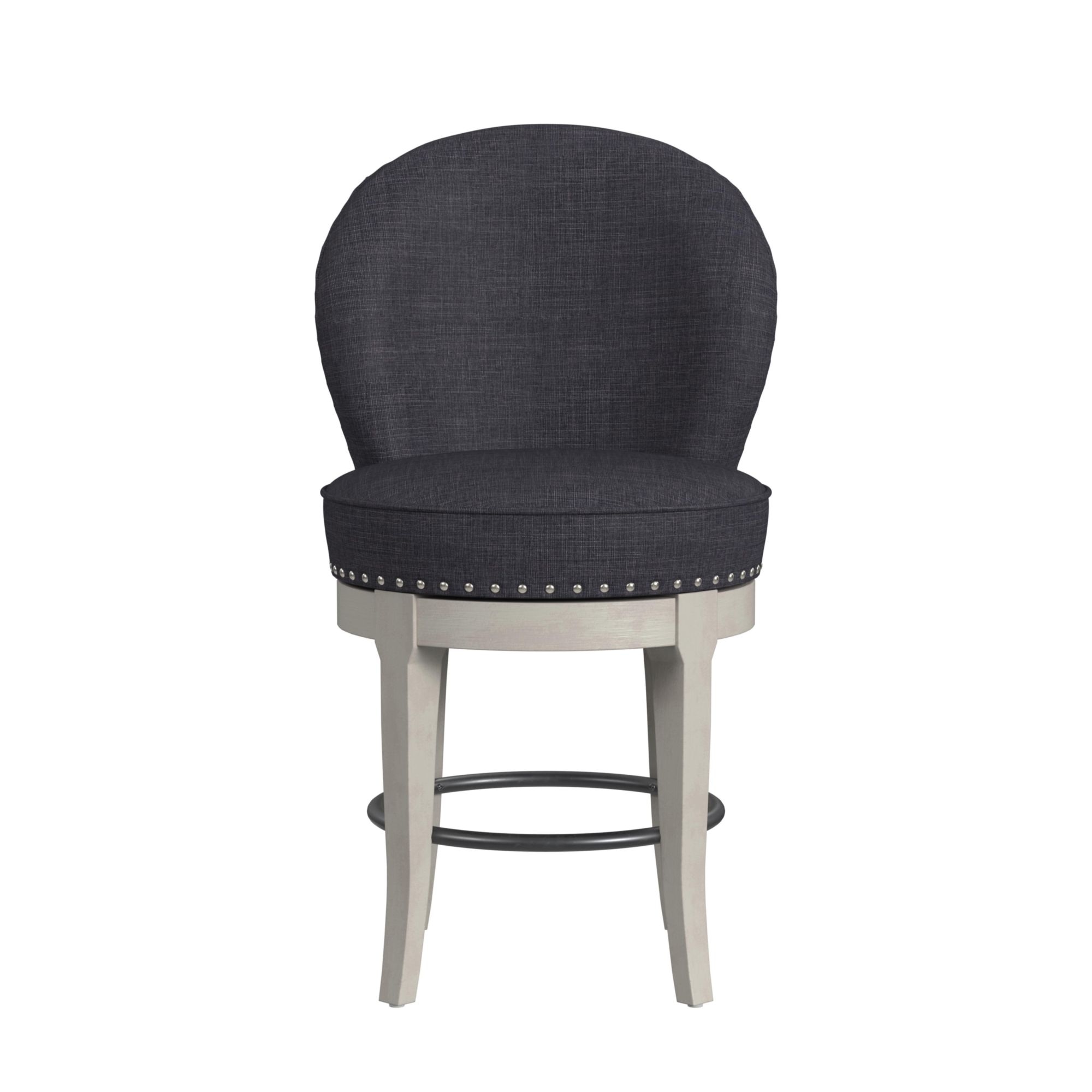 Upholstered Swivel Counter Stool