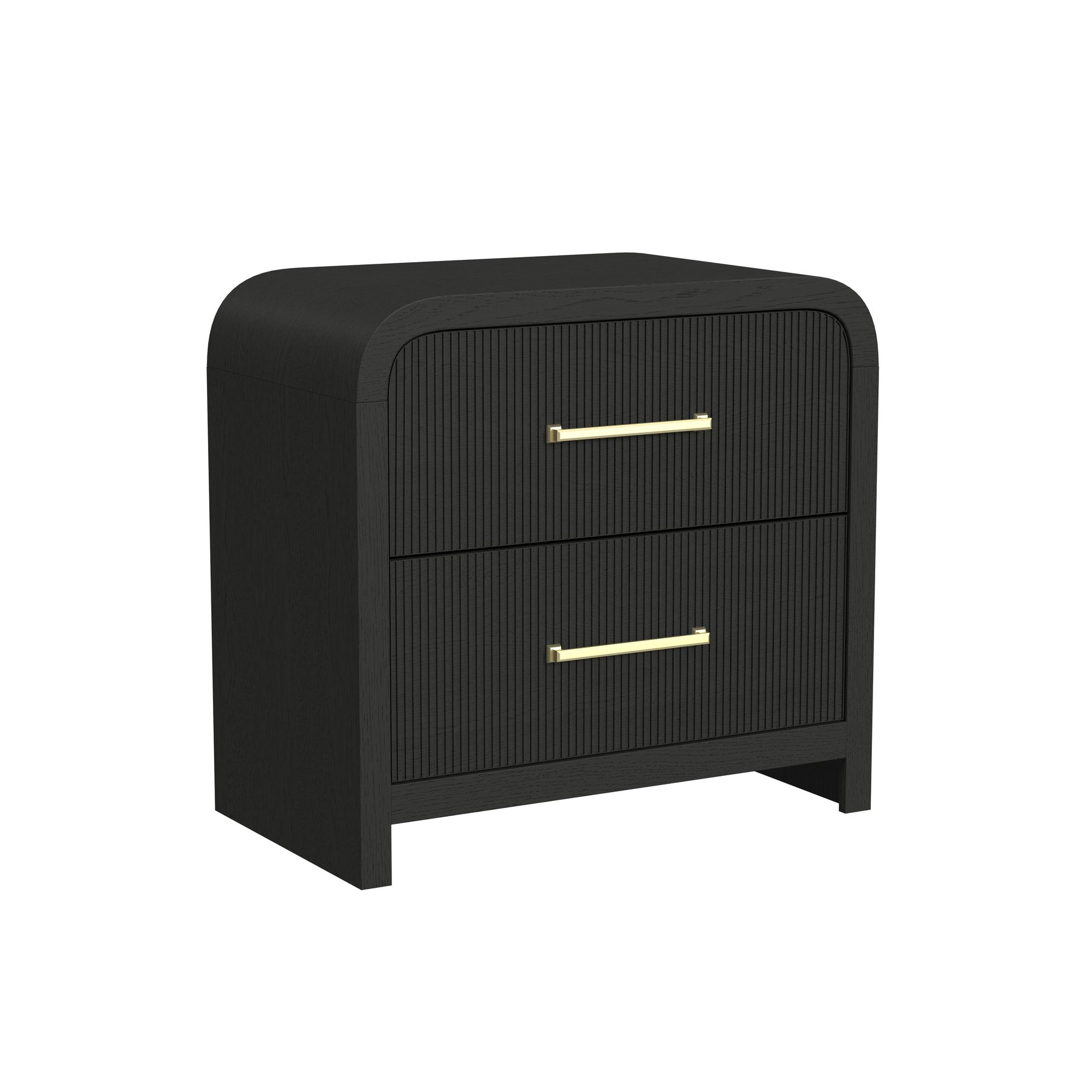 Elements International Ridgemont 2-Drawer Nightstand
