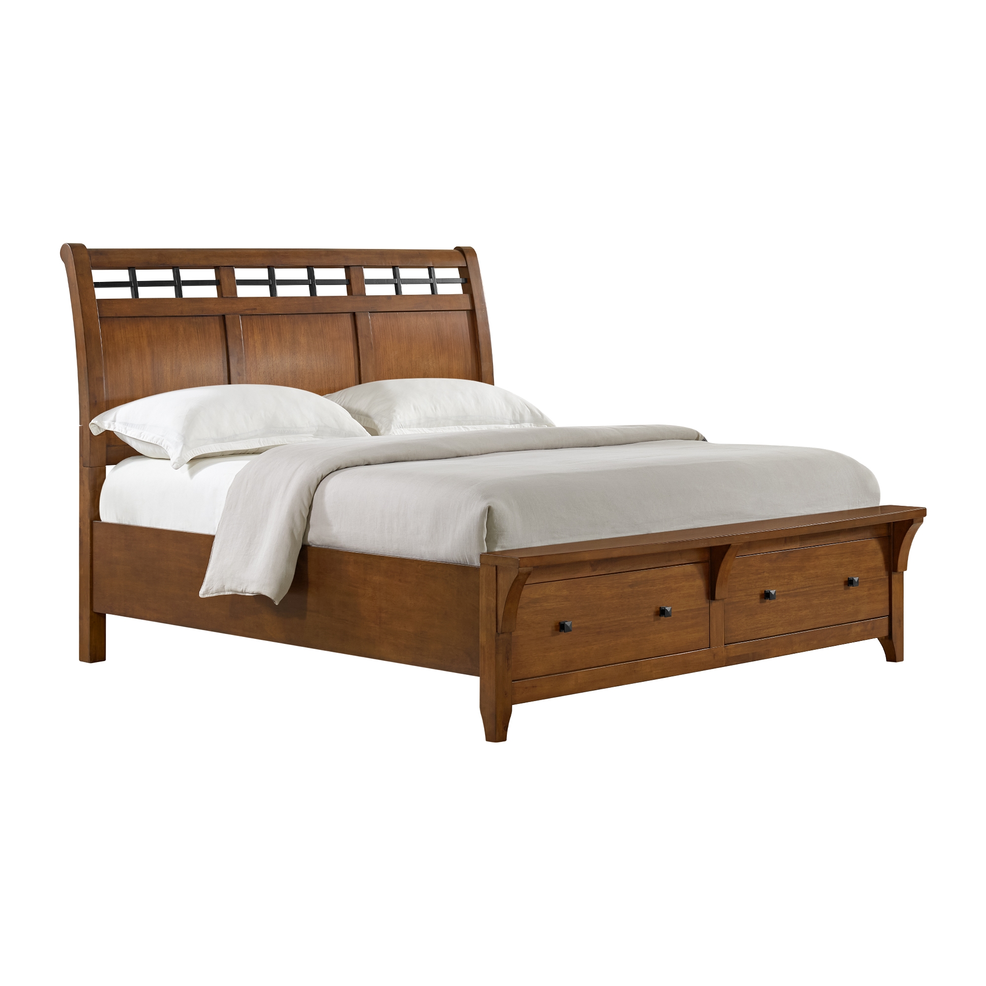 3-Piece King Sleigh Storage Bedroom Set