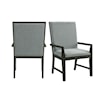 Elements International Donovan Set of 2 Arm Chairs