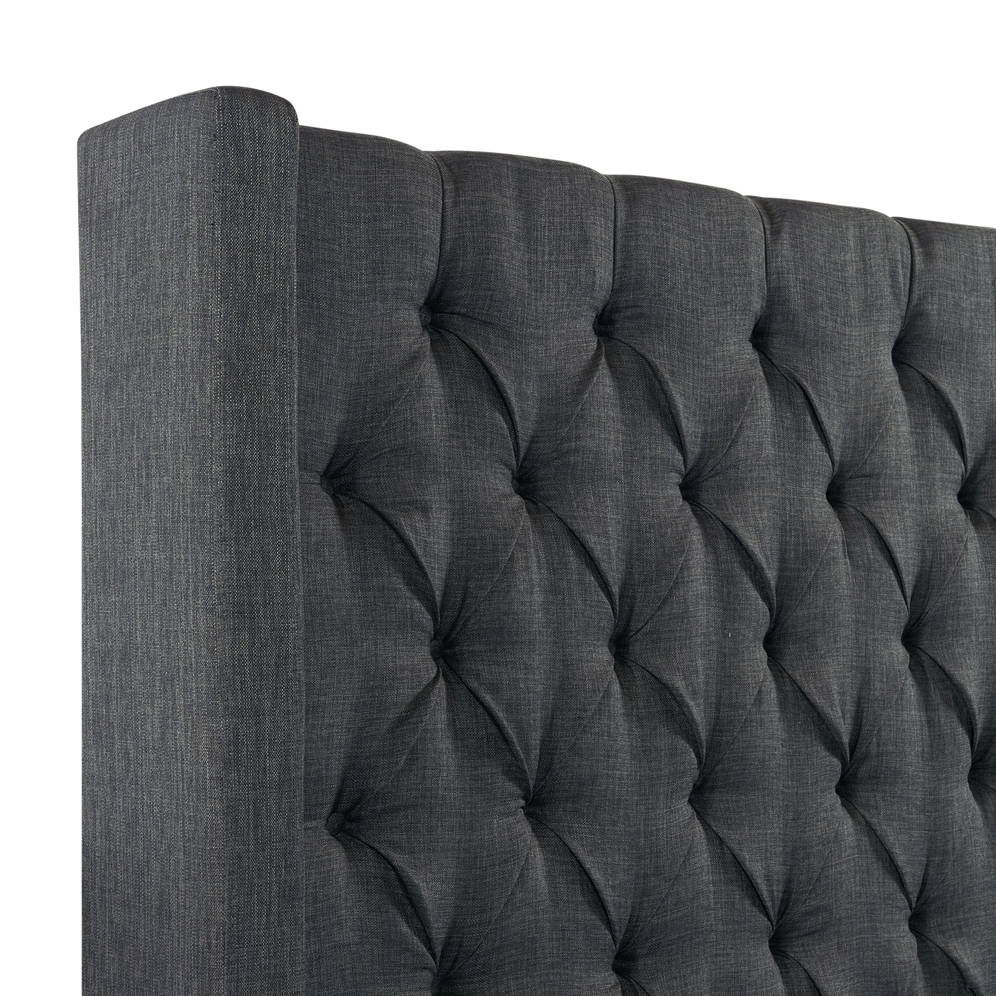 King Bed in Heirloom Charcoal