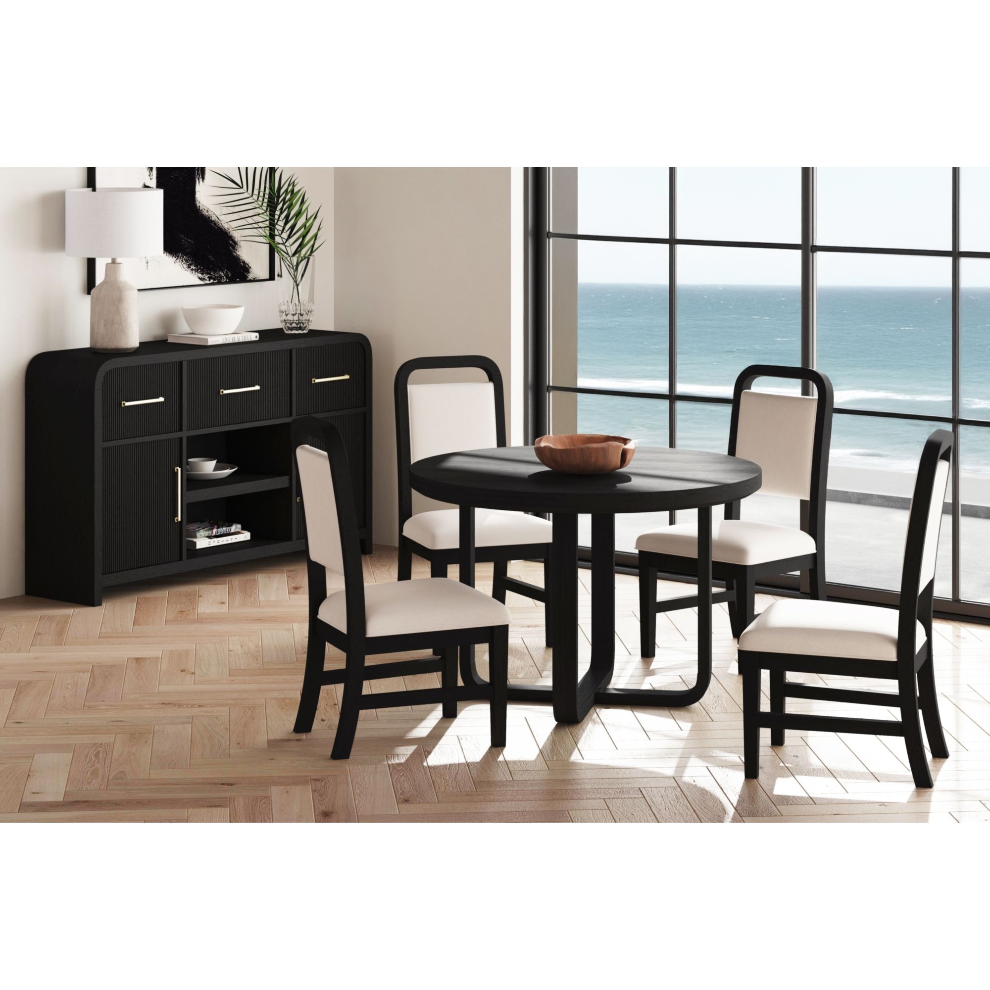 Elements International Ridgemont Dining Side Chair