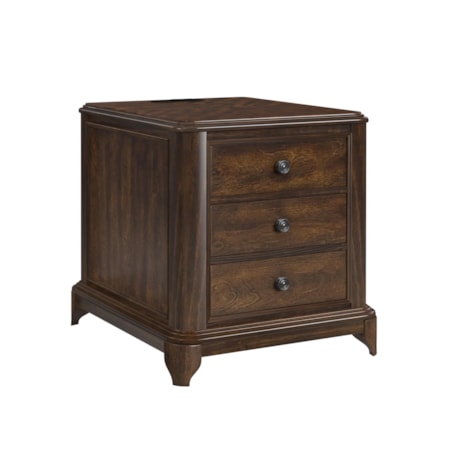 3-Drawer Nightstand
