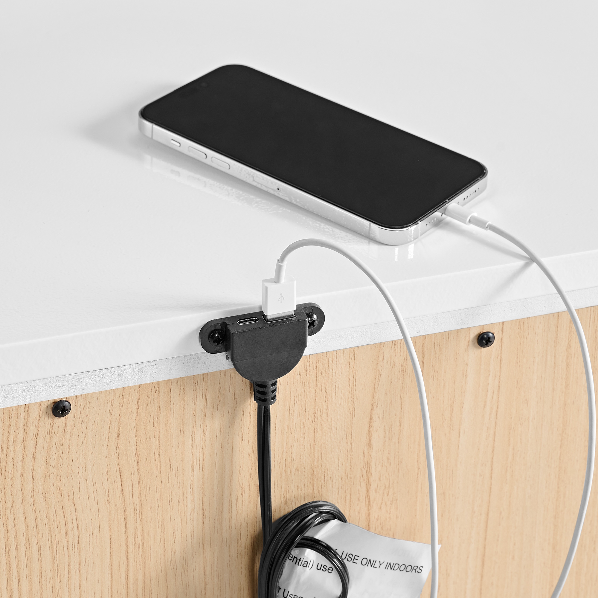 Elements International Denmark 5-Piece Full Upholstered Bedroom Set