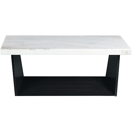 BECKY WHITE COFFEE TABLE |