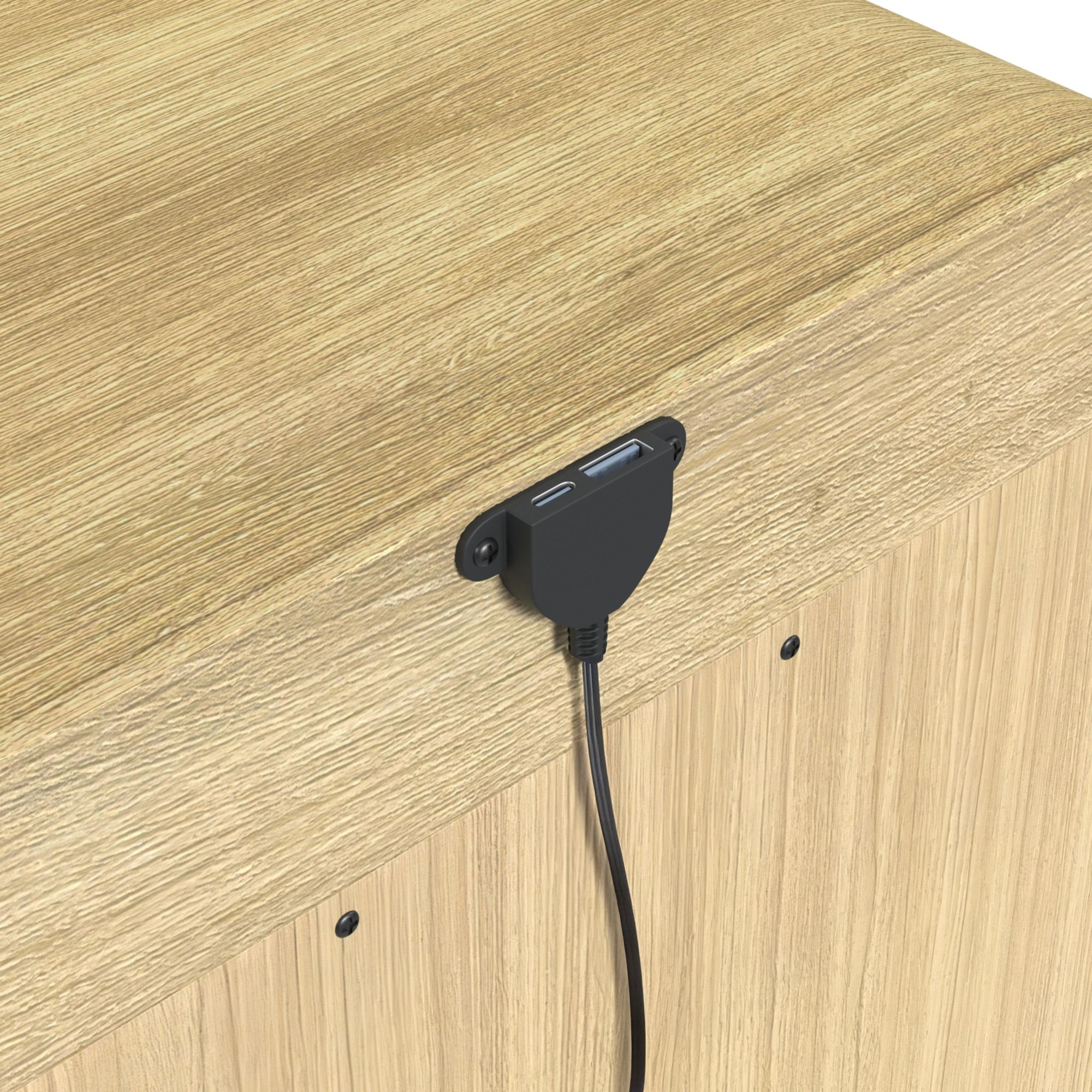 Elements International Ridgemont 5-Piece Queen Storage Bedroom Set