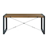 Elements International Industrial Rectangular Dining Table