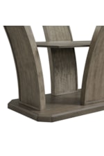 Elements International Dapper Transitional Dining Side Chair