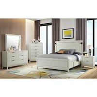 Contemporary 5-Piece King Bedroom Set with Storage Bed