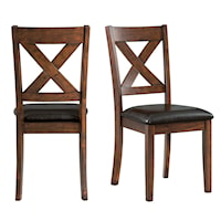 Transitional Side Chair Set