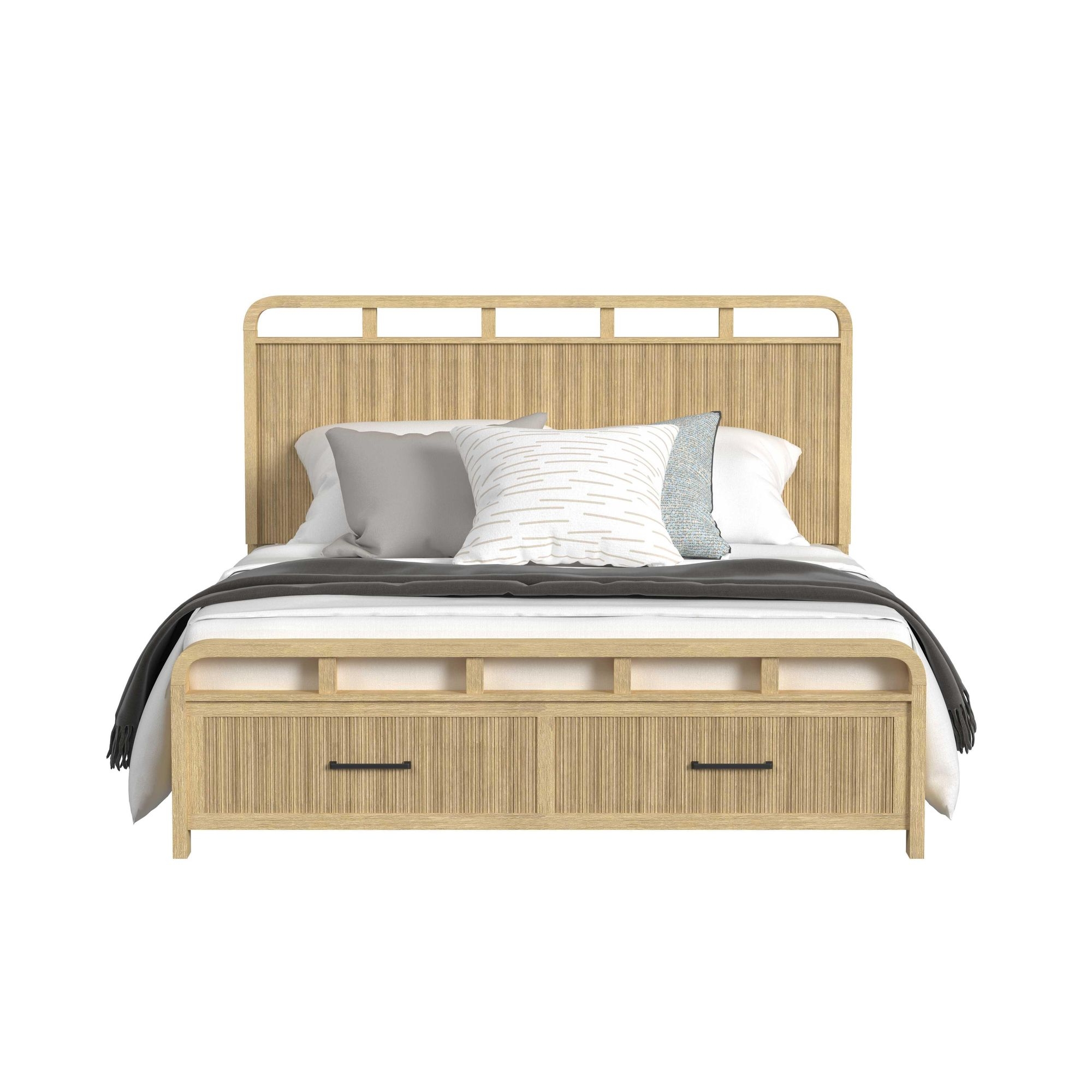 Elements International Ridgemont King Storage Bed