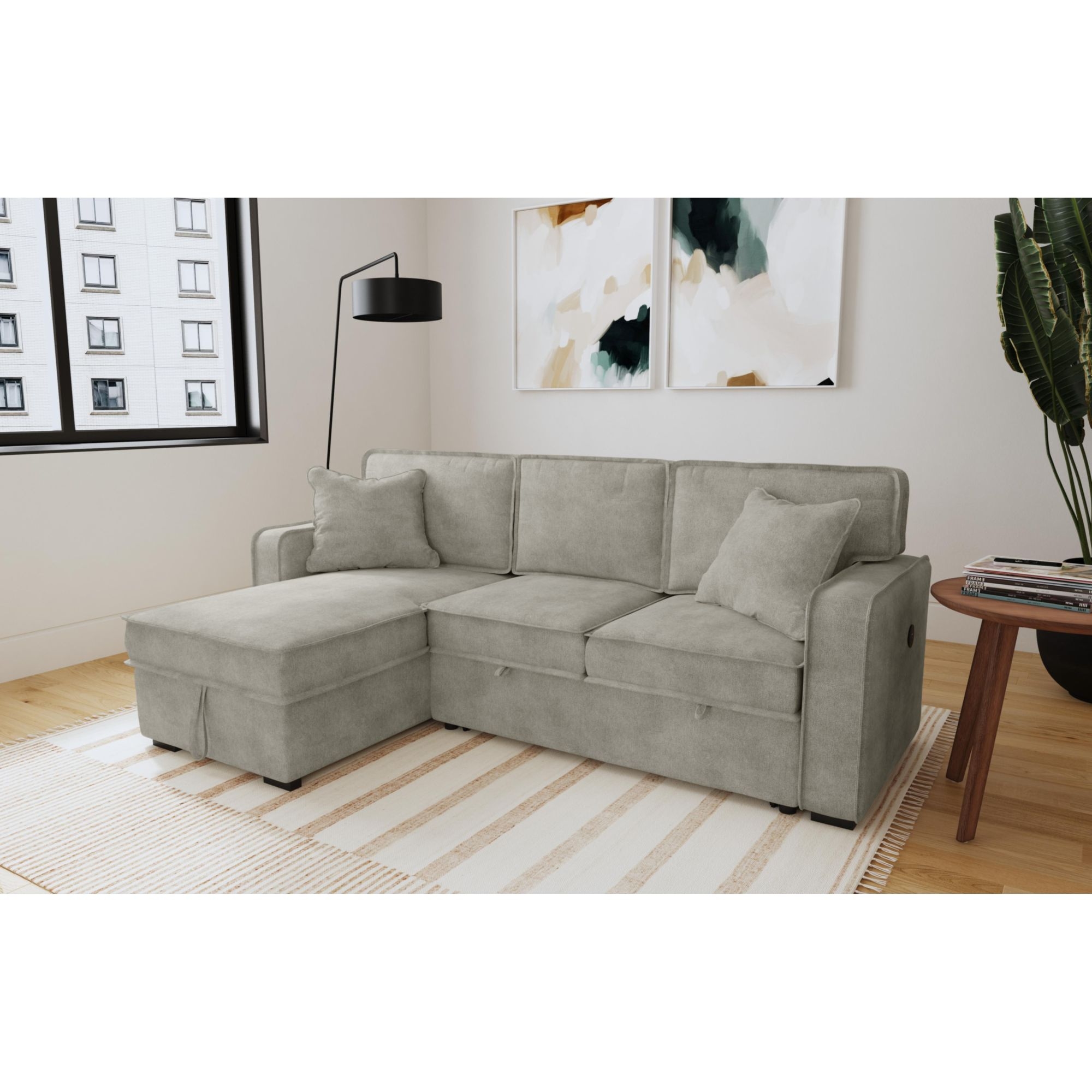 Sectional Lhf Storage Chaise