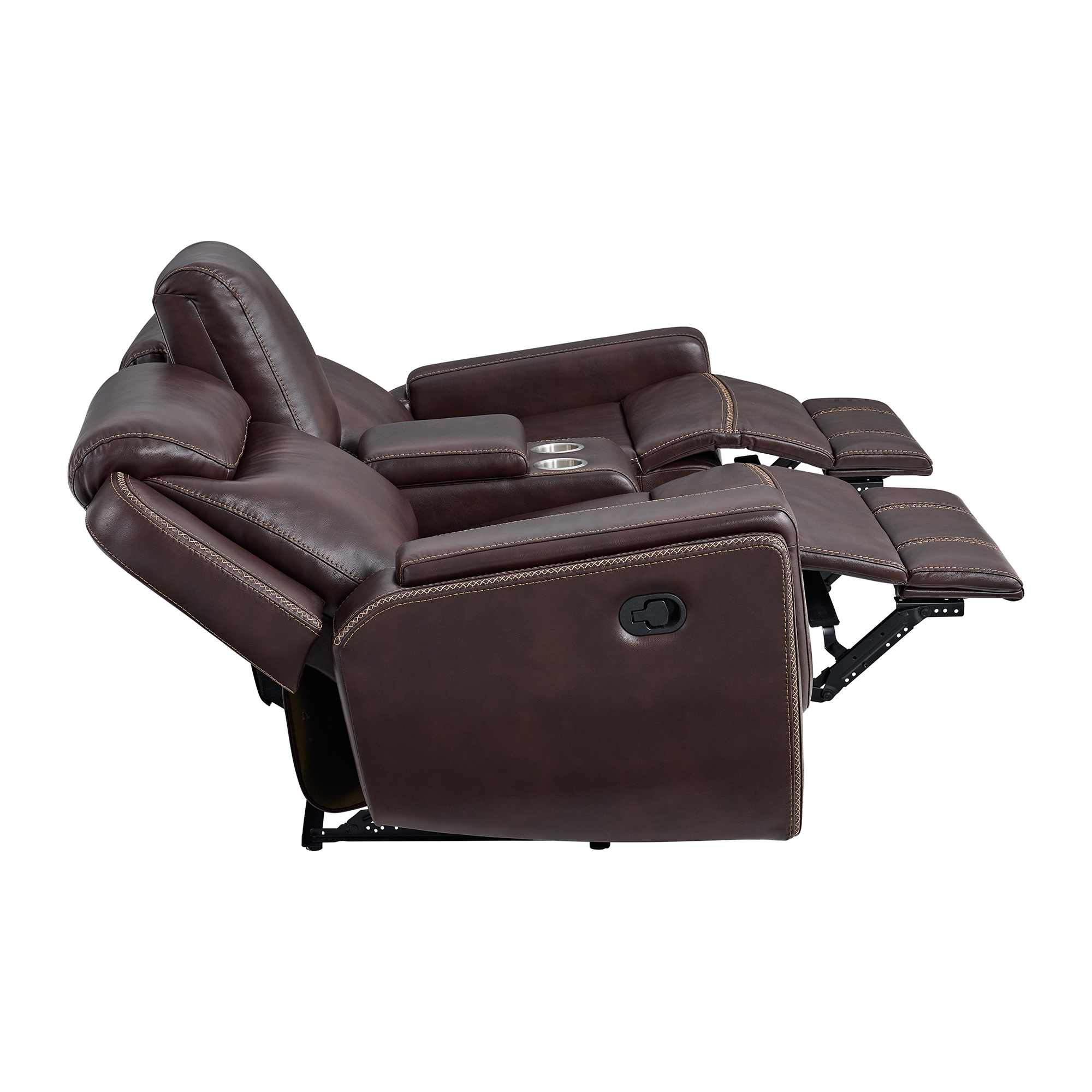 Glider Manual Reclining Loveseat