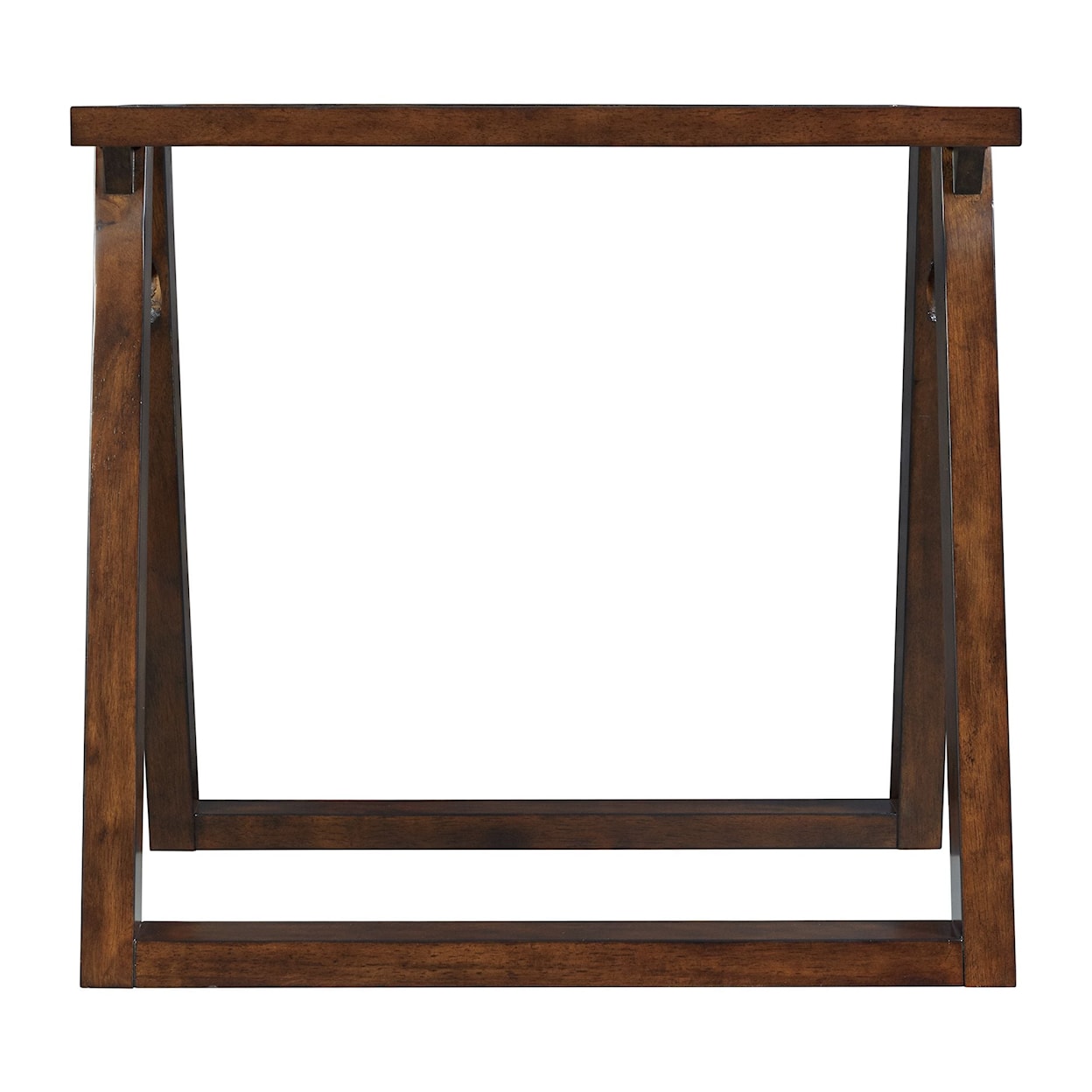 Elements Kieran Rectangular End Table in Dark Espresso