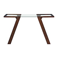 Rectangular Sofa Table in Dark Espresso