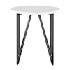 Elements International Cedric Round End Table