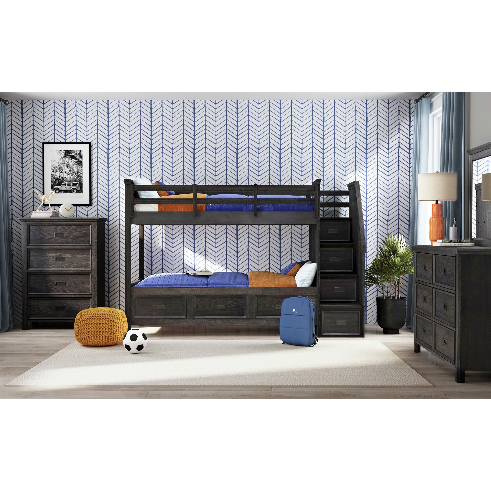 Elements International Hampton Kids 4-Drawer Chest