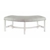 Elements Condesa Round Upholstered Dining Bench