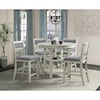 Elements International Amherst 5-Piece Counter Height Dining Set