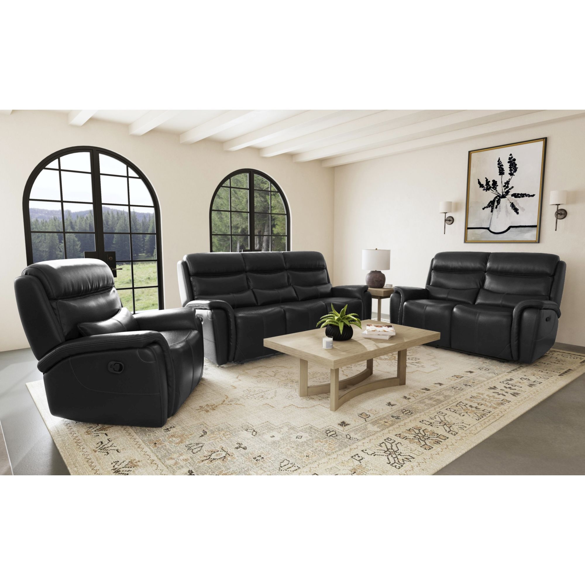 Manual Reclining Sofa