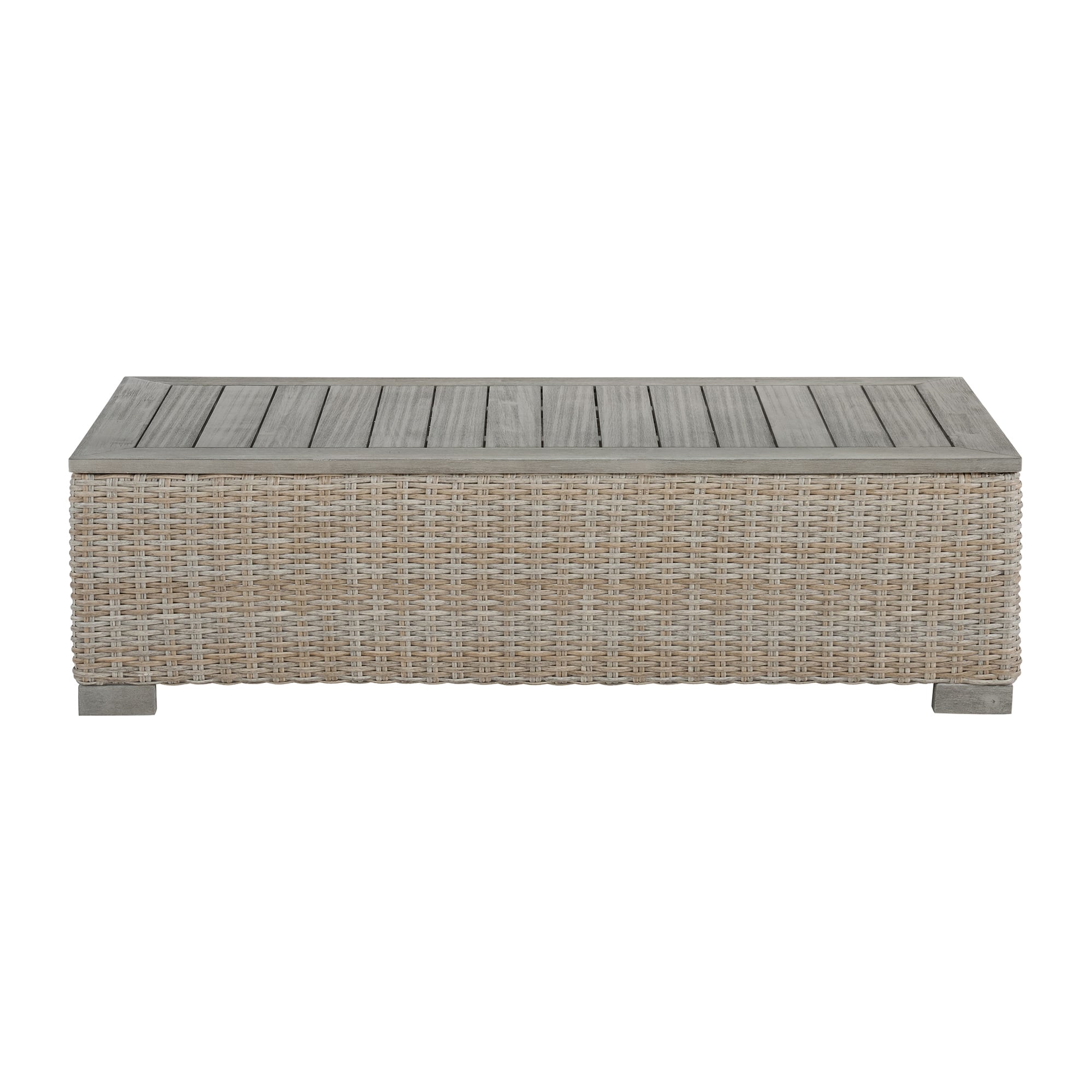 Elements International Ollie Outdoor Rectangular Coffee Table