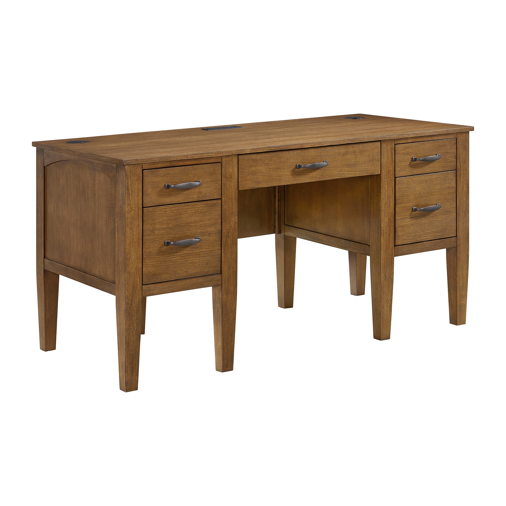 Half-Pedestal Desk