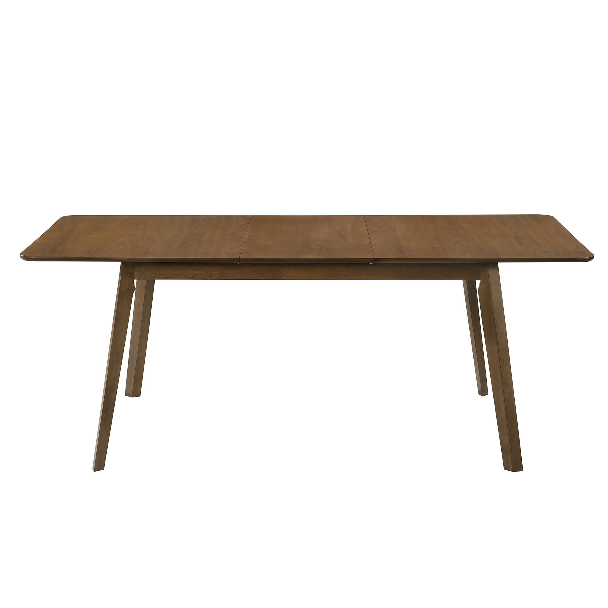 Dining Table With 18"" Leaf In Walnut