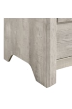 Elements International Ellen EMMA WHITE NIGHTSTAND |