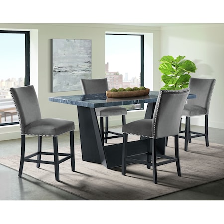 5-Piece Counter Height Dining Set