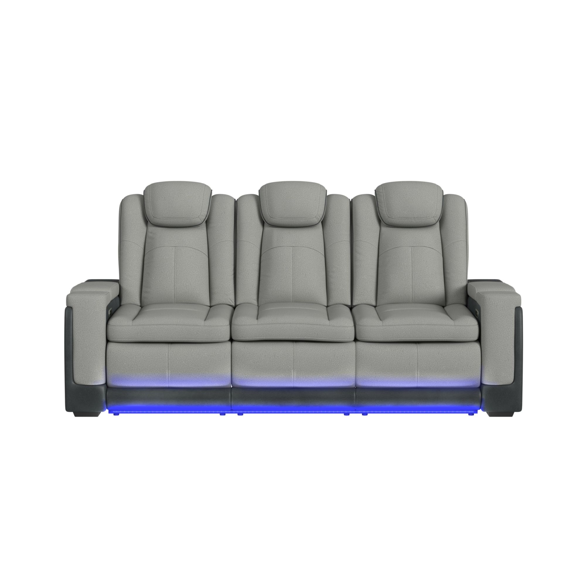 Elements International Lantana Power Reclining Sofa