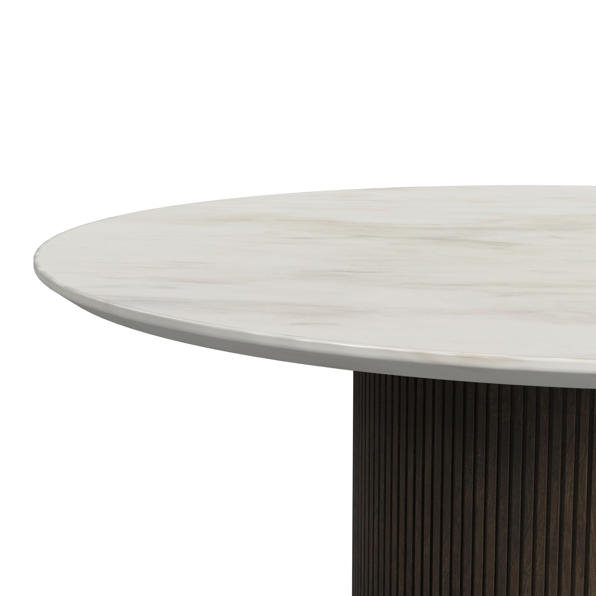 Elements International Sylvie Round End Table