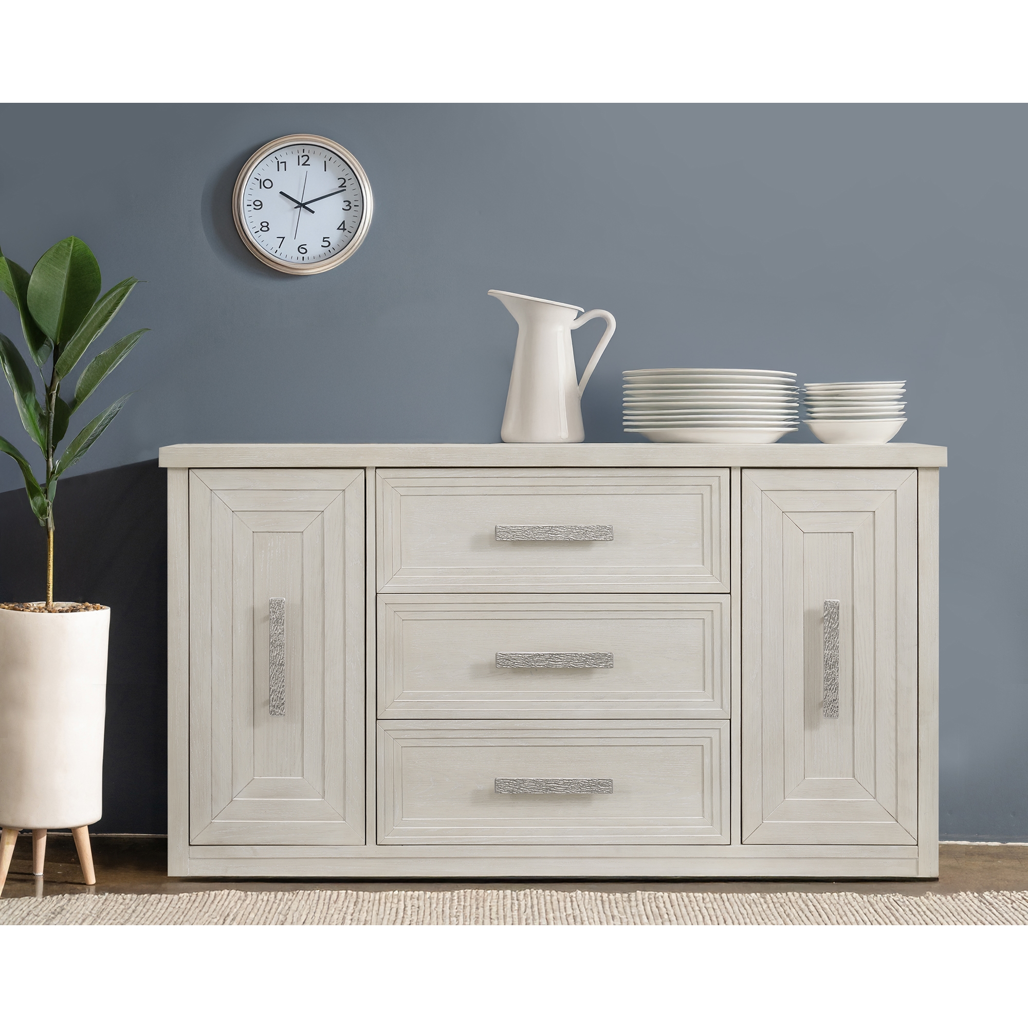 Elements International Avalanche 2-Door Sideboard Server